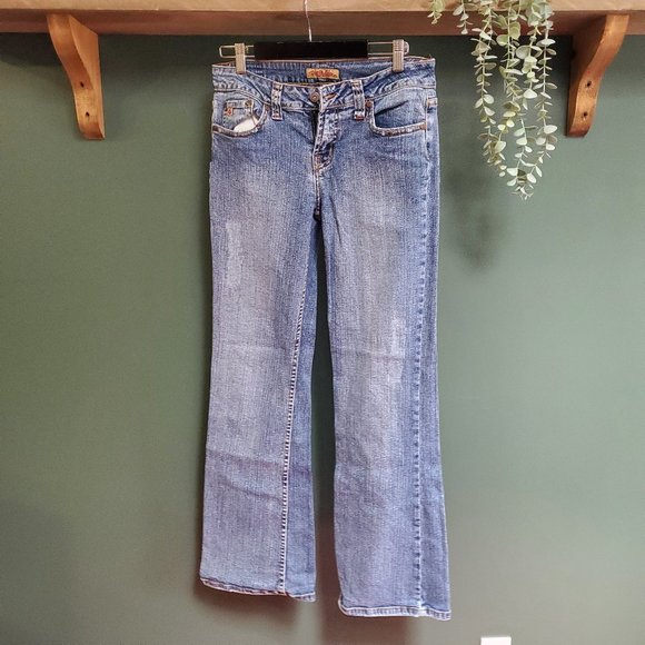 Paris Blues | Vintage Boot Cut Denim Jeans - Picture 1 of 4